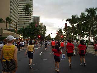 heading out of Waikiki