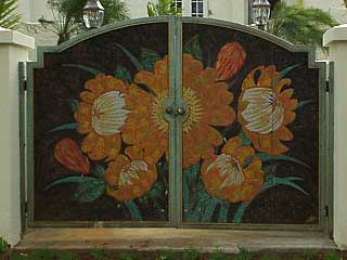 flower gate