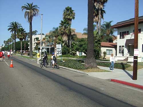 mile marker 25 for full marathoners