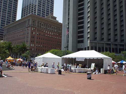 Expo at Justin Herman Plaza